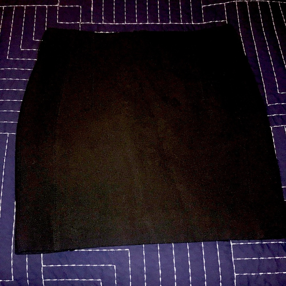 Black mini skirt size 2